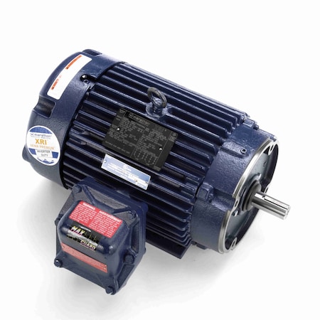 Marathon Explosion Proof Motor, 5 HP, 3 Ph, 60 Hz, 230/460 V, 1800 RPM, 184TC Frame, EPFC C365B